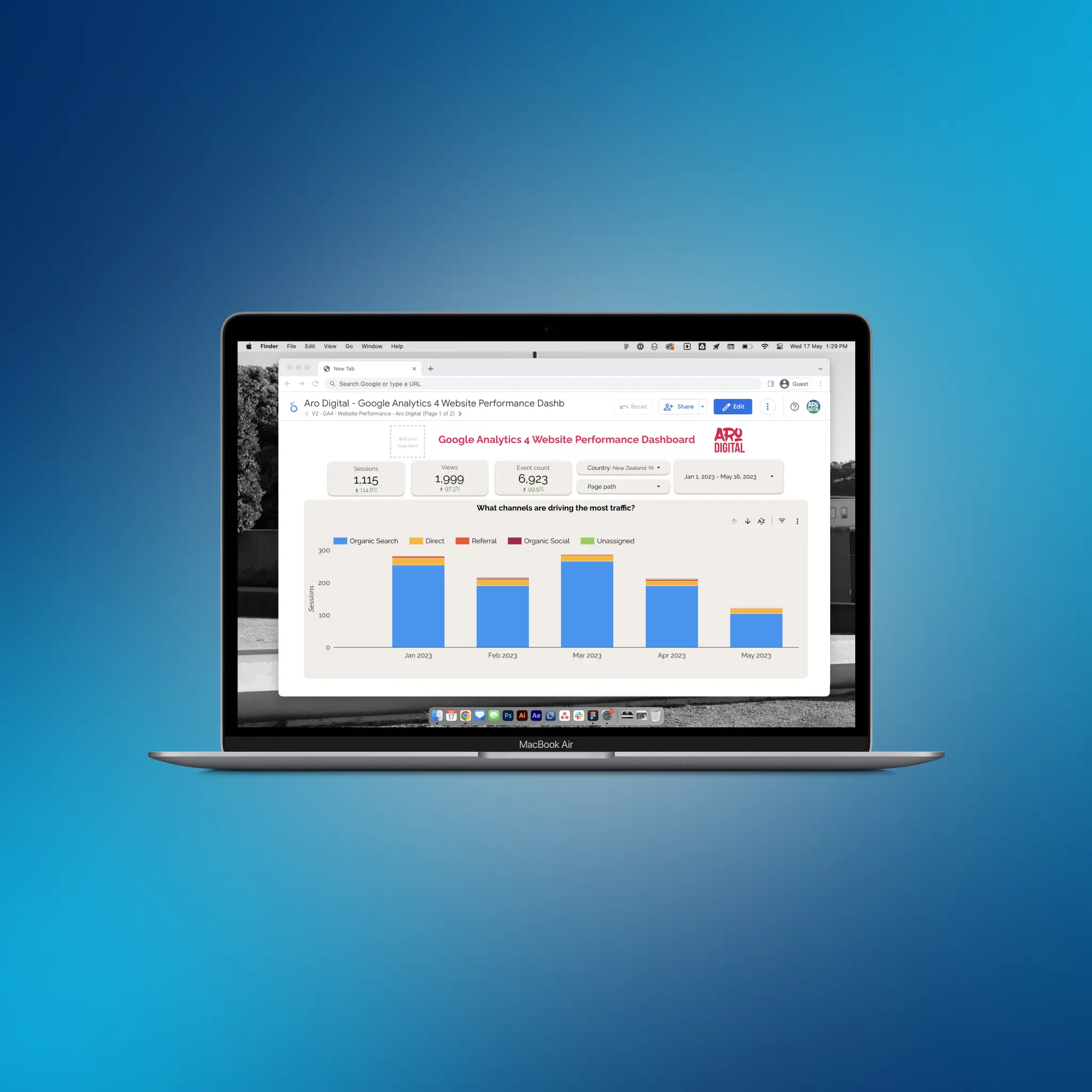 Understand Your Data With Our Epic GA4 Dashboard Template (it's free